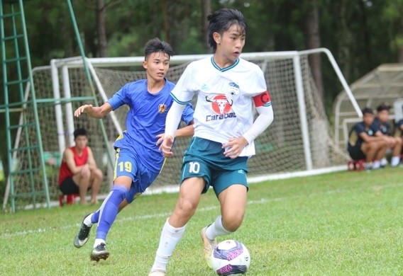 U15 Hoàng Anh Gia Lai thắng cách biệt U15 Quảng Nam ở giải quốc gia.