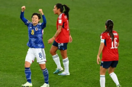 Tuyển nữ Nhật Bản thắng cách biệt Costa Rica ở lượt trận hai vòng bảng.