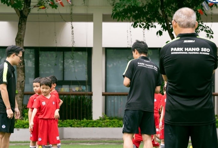 Học viện bóng đá Park Hang Seo tại Việt Nam chính thức đi vào hoạt động.