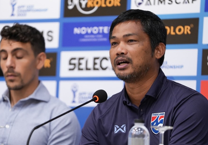 HLV U23 Thái Lan thận trọng trước trận ra quân giải Đông Nam Á.