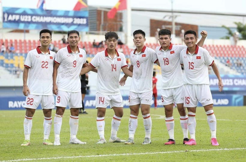 4 thành viên của U23 Việt Nam góp mặt trong đội hình tiêu biểu U23 Đông Nam Á 2023.