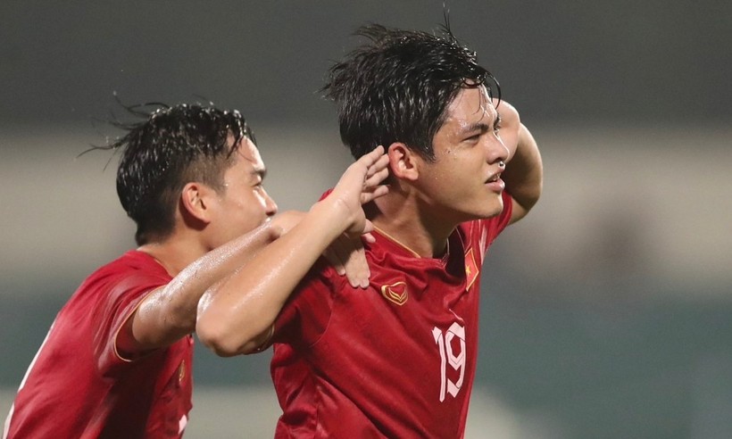 U23 Việt Nam giành vé dự U23 châu Á năm 2024 với ngôi nhất bảng C.