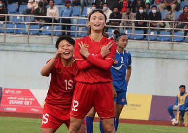 Đội tuyển nữ Việt Nam thận trọng trước trận gặp Nepal ở trận ra quân ASIAD 19.