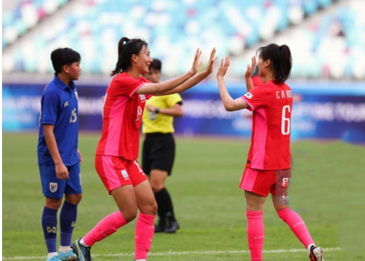Tuyển nữ Thái Lan thua tan nát Hàn Quốc ở vòng loại Olympic Paris.