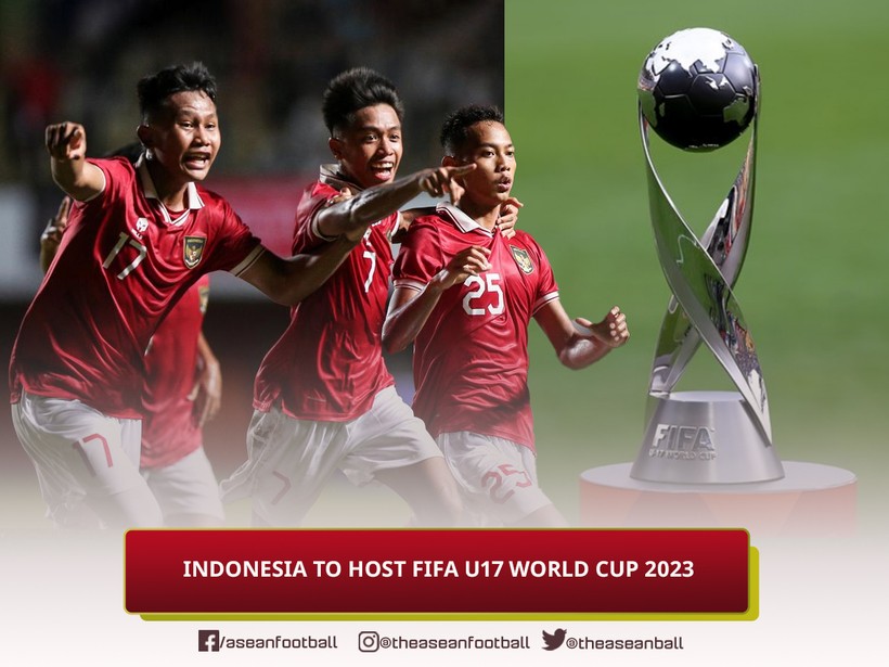Indonesia là đại diện duy nhất của Đông Nam Á dự U17 World Cup 2023.