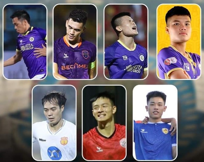 7 tiền đạo được triệu tập lên tuyển Việt Nam đều chưa có bàn thắng ở mùa giải năm nay.