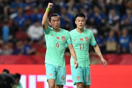 Trung Quốc đánh bại Thái Lan trên sân nhà của đối thủ.