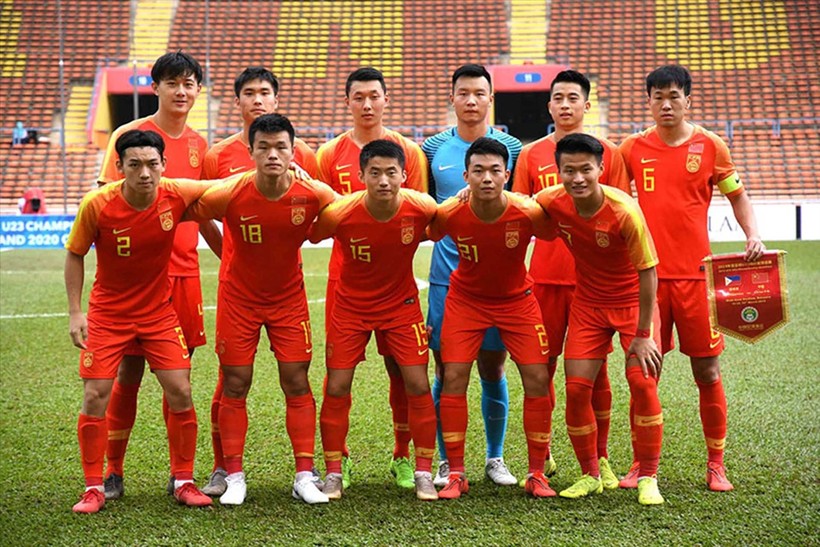 U23 Trung Quốc bị xếp vào bảng siêu tử thần ở vòng chung kết U23 châu Á 2024.