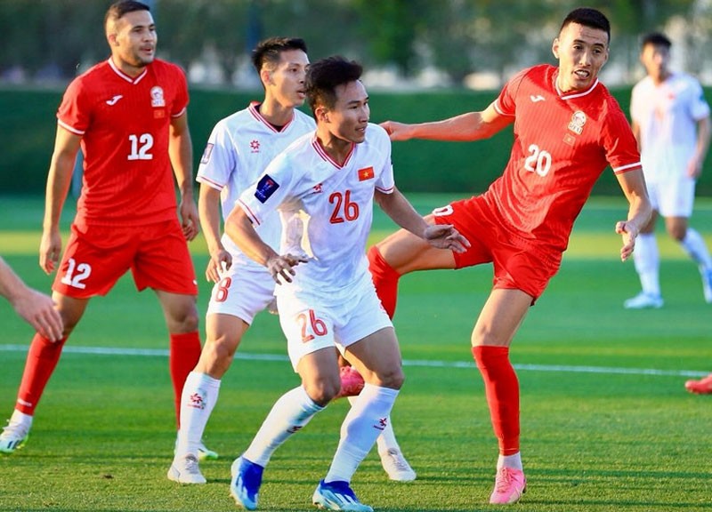 ĐT Việt Nam nhận về nhiều hoài nghi sau trận thua trước Kyrgyzstan.