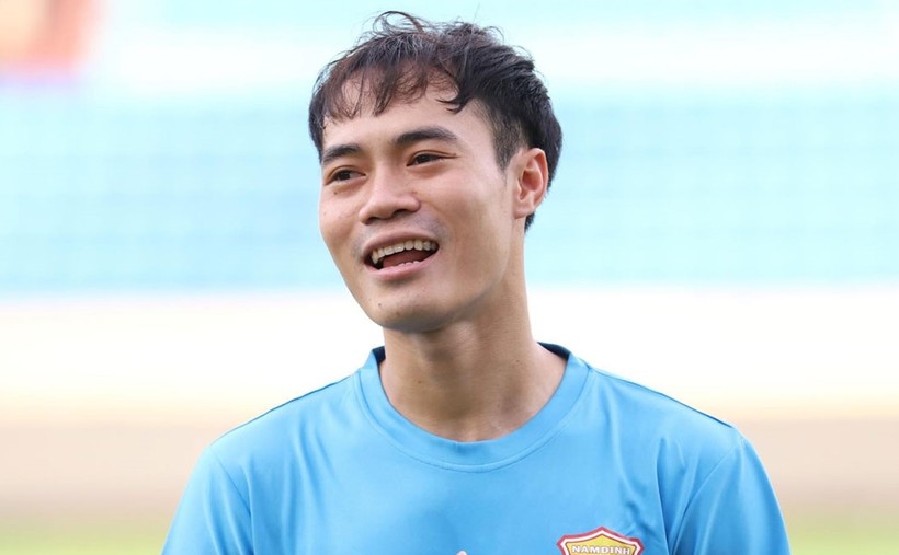 Văn Toàn quyết tâm cùng Nam Định vô địch V-League.