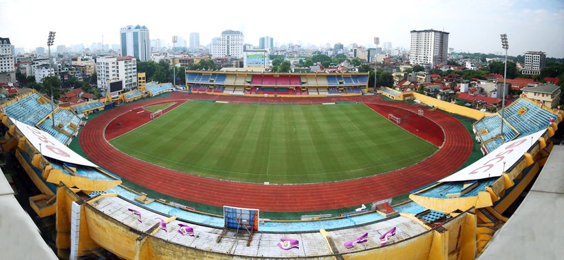 Sân Hàng Đẫy hiện là sân nhà của 3 đội bóng ở V-League.