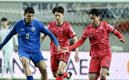 Tuyển Thái Lan tiếp đón Hàn Quốc trên sân nhà ở lượt trận 4 vòng loại World Cup.