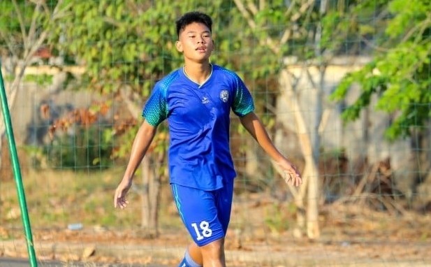 Quang Khôi được triệu tập lên U17 Việt Nam.