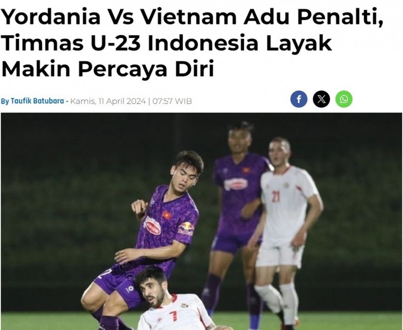 U23 Việt Nam để thua tiếc nuối trước Jordan ở trận giao hữu trên đất Qatar.
