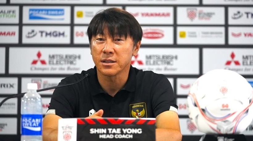 HLV Shin Tae Yong thất vọng về công tác trọng tài trận U23 Indonesia – Qatar.