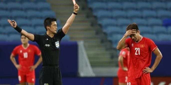U23 Việt Nam rời giải châu châu Á với 2 thẻ đỏ và 9 thẻ vàng.