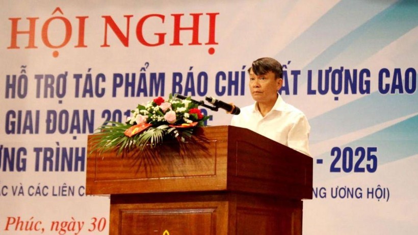 Phó Chủ tịch Thường trực Hội Nhà báo Việt Nam Nguyễn Đức Lợi. 