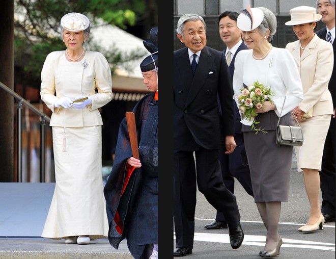 Phong cách thời trang khiến cả thế giới ngưỡng mộ của cựu Hoàng hậu Nhật Bản