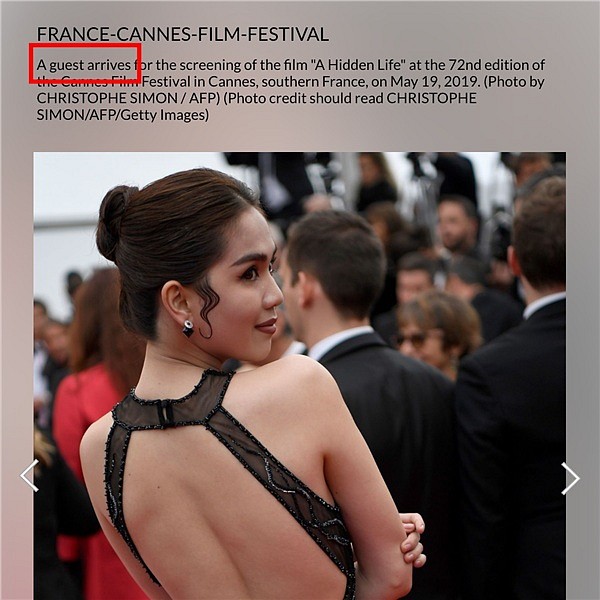 Báo chí quốc tế nói gì về màn hở bạo của Ngọc Trinh trên thảm đỏ Cannes?