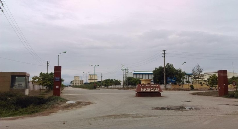 Khu công nghiệp Nam Cấm nơi Công ty Toàn Thắng xây dựng dự án nhà máy sản xuất bao bì.