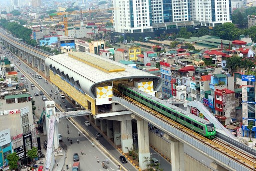 Dự án đường sắt đô thị Cát Linh - Hà Đông với nhiều lần "lỡ hẹn". Ảnh: IT