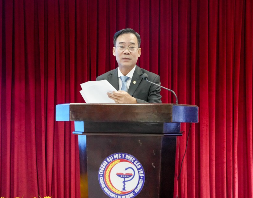 PGS.TS Nguyễn Văn Lâm phát biểu tại sự kiện.