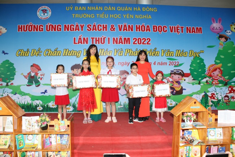 Cuộc thi đã thu hút sự tham gia nhiệt tình của đông đảo học sinh, giáo viên trong trường.