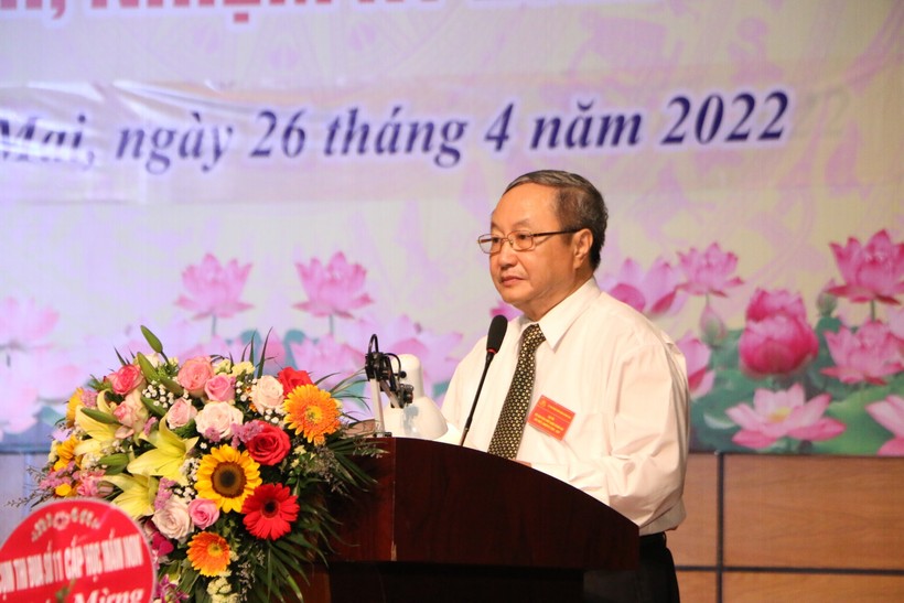 Sáng 26/4, Hội Cựu giáo chức quận Hoàng Mai (Hà Nội) đã tổ chức Đại hội khóa II, nhiệm kỳ 2022-2027. 