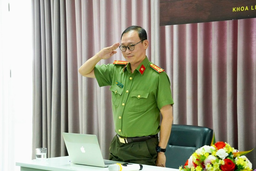 Thượng tá - TS Đào Trung Hiếu.