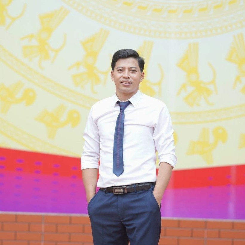 Thạc sĩ Phạm Quốc Toản, Tổ trưởng tổ Khoa học tự nhiên của Trường THPT Huỳnh Thúc Kháng (Thanh Xuân, Hà Nội).