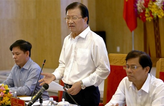 Phó Thủ tướng Trịnh Đình Dũng chủ trì hội nghị 