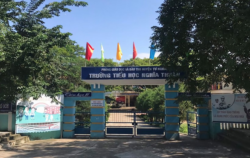 Trường Tiểu học Nghĩa Thuận.