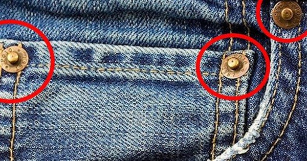 99% người mặc quần jeans không biết công dụng của những chiếc "khuy thừa"