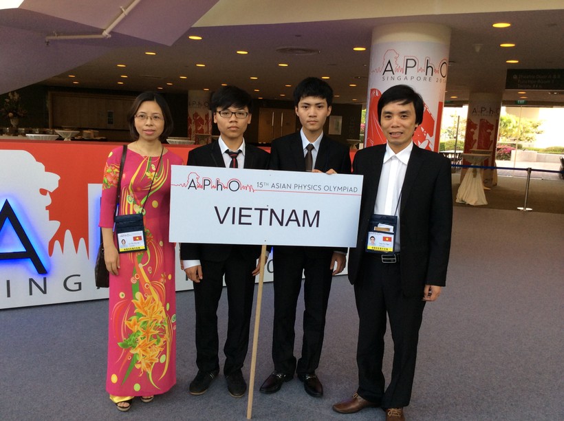 Học trò xứ Nghệ vinh danh tại Olympic Vật lý châu Á