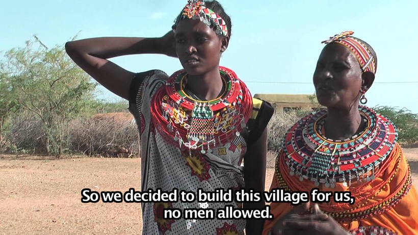 Cuộc sống sung túc ở ngôi làng “cấm đàn ông“