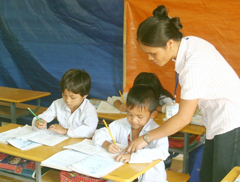 Sôi động nội dung dạy học tăng cường Tiếng Việt cho học sinh DTTS