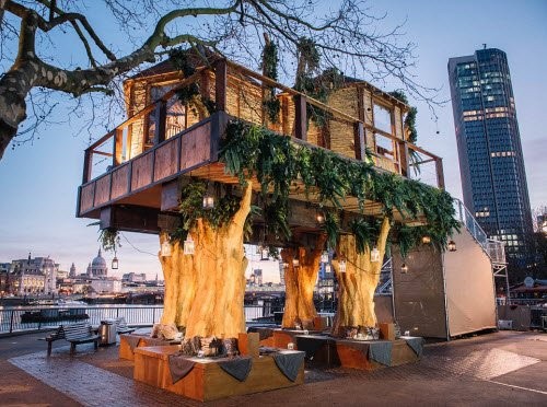Ngôi nhà trên cây giữa thành phố London