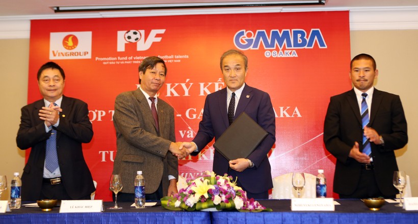 PVF chính thức ký kết Hợp tác toàn diện cùng CLB Gamba Osaka của Nhật Bản