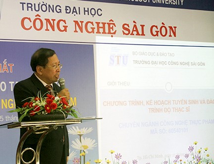 PGS. TS Cao Hào Thi giới thiệu chương trình thạc sĩ chuyên ngành Công nghệ thực phẩm

