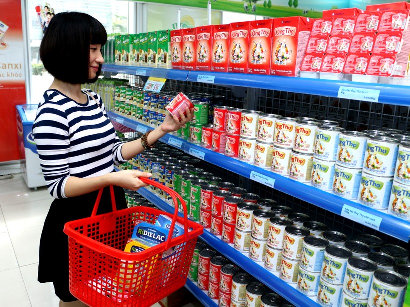 Những sản phẩm mang thương hiệu Vinamilk ngày càng chiếm lĩnh vị trí cao trong tâm trí người tiêu dùng Việt như: sản phẩm sữa tươi Vinamilk 100%, sữa đặc Ông Thọ và Ngôi Sao Phương Nam…