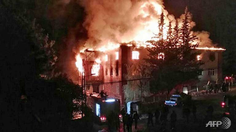Thổ Nhĩ Kỳ: Hỏa hoạn trường học gây thương vong lớn