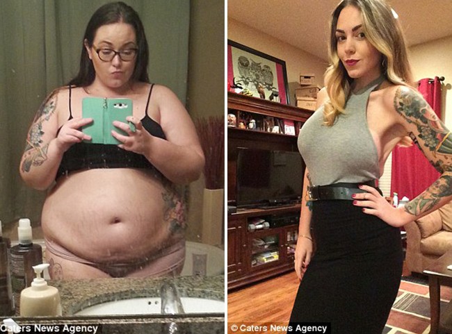 Cô gái 140kg giảm cân ngoạn mục với thân hình mới gợi cảm 