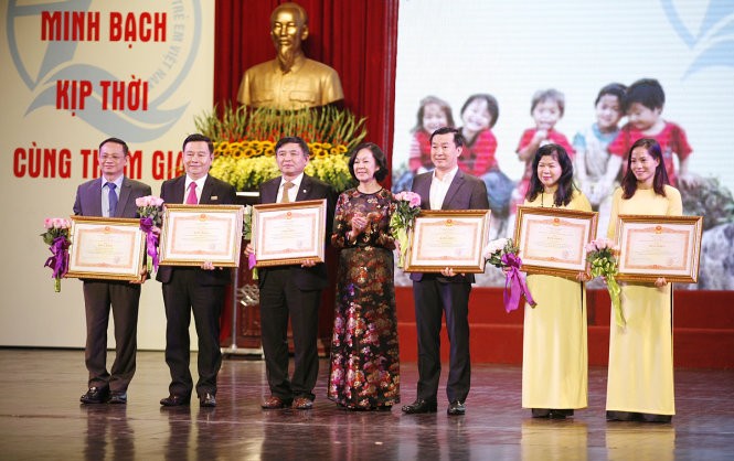 Quỹ Bảo trợ trẻ em Việt Nam đã hỗ trợ hơn 30 triệu lượt trẻ em