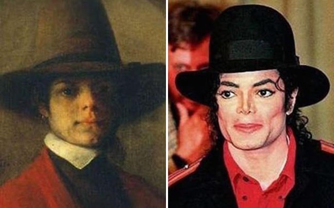 Người trong bức tranh cổ được cho là rất giống Michael Jackson.