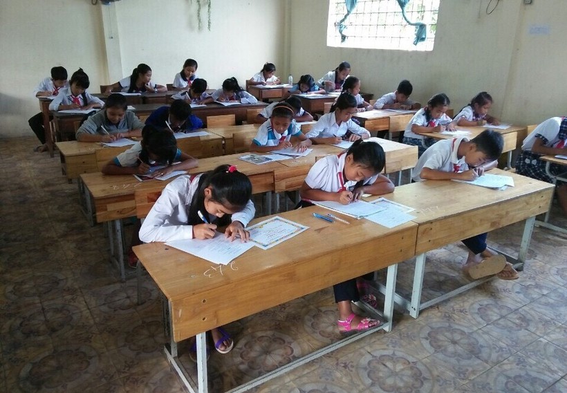 Ngành giáo dục huyện Trần Đề từng bước vượt khó, giữ vững chất lượng giáo dục.