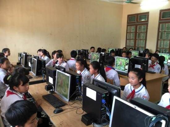 100% trường học Sơn La kết nối internet