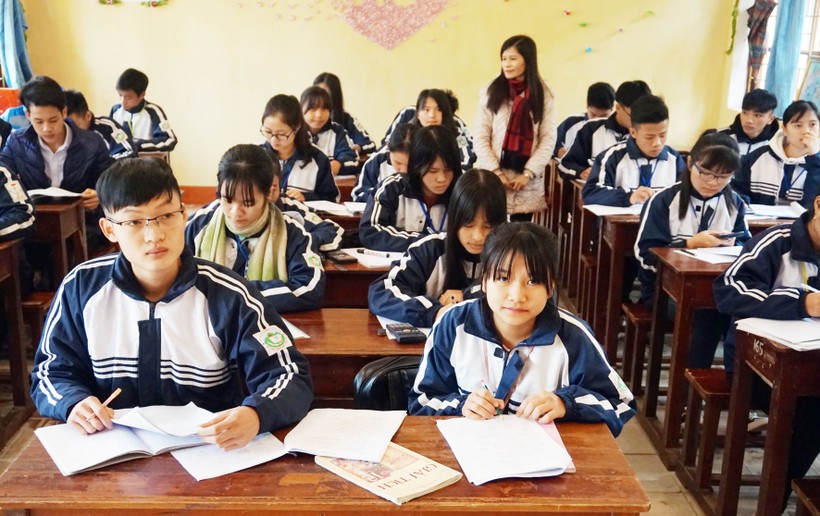Học sinh Lào Cai tích cực trong các giờ học