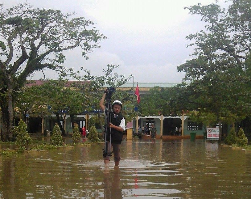 Từ chiều 14/9, trên địa bàn thành phố Đà Nẵng đã xuất hiện mưa lớn.

