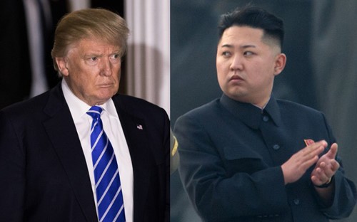 Ông Trump lại trừng mắt, giậm chân với Triều Tiên