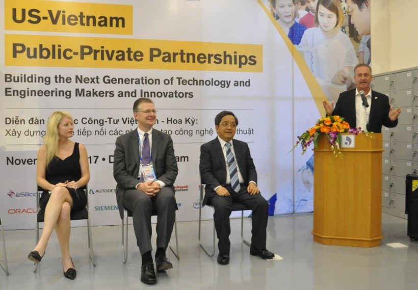 Diễn đàn đối tác công tư Việt Nam – Hoa Kỳ: xây dựng thế hệ tiếp nối các nhà kiến tạo công nghệ và kỹ thuật.
